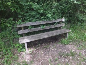 Banc de rangement